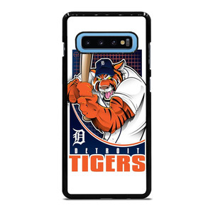 DETORIT TIGERS CLUB LOGO BASEBALL TEAM MLB ICON Samsung Galaxy S10 Plus Case Cover