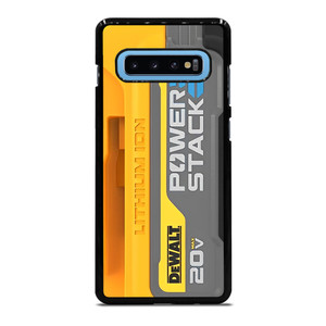 DEWALT LOGO LITHIUM ION BATTERY 20 V ICON Samsung Galaxy S10 Plus Case Cover