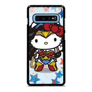 HELLO KITTY WONDER WOMAN KITTY Samsung Galaxy S10 Plus Case Cover