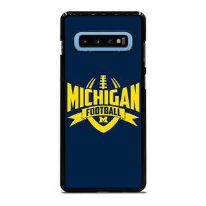 MICHIGAN WOLVERINES LOGO COLLEGE FOOTBALL TEAM Samsung Galaxy S10 Plus Case Cover