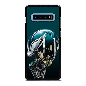 PHILADELPHIA EAGLES LOGO FOOTBALL HELMET ICON Samsung Galaxy S10 Plus Case Cover