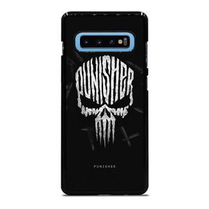 THE PUNISHER SKULL LOGO FRANK CASTLE MARVEL Samsung Galaxy S10 Plus Case Cover THE PUNISHER SKULL LOGO FRANK CASTLE MARVEL Samsung Galaxy S10 Plus Case Cover