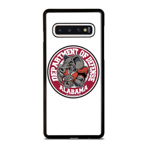 ALABAMA CRIMSON TIDE BAMA LOGO DEFENCE DEPARTMENT Samsung Galaxy S10 Case Cover