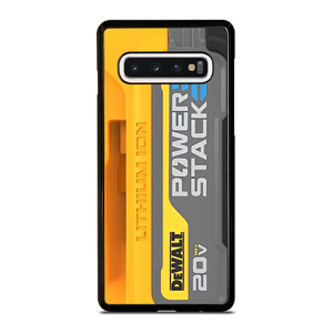 DEWALT LOGO LITHIUM ION BATTERY 20 V ICON Samsung Galaxy S10 Case Cover