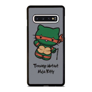 HELLO KITTY TMNT TEENAGE MUTANT NINJA KITTY Samsung Galaxy S10 Case Cover