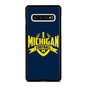MICHIGAN WOLVERINES LOGO COLLEGE FOOTBALL TEAM Samsung Galaxy S10 Case Cover