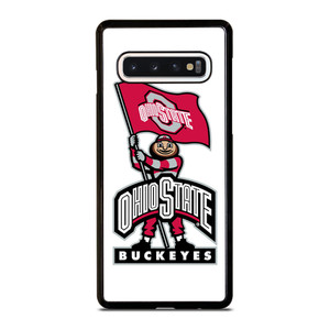 OHIO STATE BUCKEYES LOGO FOOTBALL MASKOT Samsung Galaxy S10 Case Cover