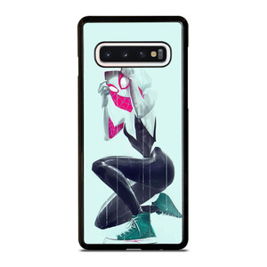 SPIDER VERSE SPIDER GWEN SPIDER WOMAN Samsung Galaxy S10 Case Cover