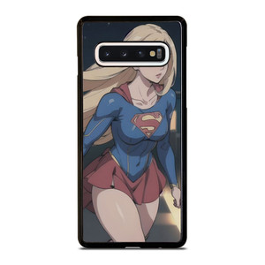 SUPER GIRL CARTOON MANGA ANIME Samsung Galaxy S10 Case Cover