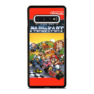 SUPER MARIO KART BROSS GAMES NINTENDO POSTER Samsung Galaxy S10 Case Cover