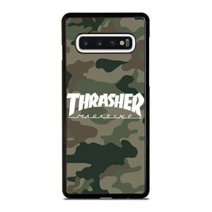 THRASHER SKATEBOARD MAGAZINE CAMO Samsung Galaxy S10 Case Cover