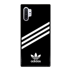 ADIDAS ORIGINALS STRIPES BLACK WHITE Samsung Galaxy Note 10 Plus Case Cover