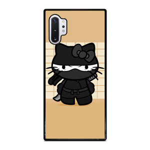 BLACK NINJA HELLO KITTY NINJA Samsung Galaxy Note 10 Plus Case Cover