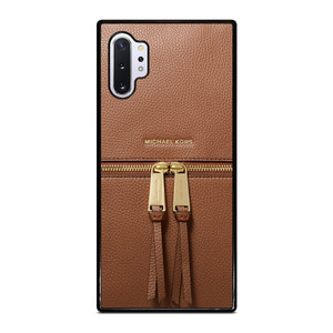 MICHAEL KORS MK LOGO BACKPACK BAG BROWN Samsung Galaxy Note 10 Plus Case Cover