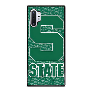 MICHIGAN STATE SPARTANS LOGO FOOTBALL EMBLEM Samsung Galaxy Note 10 Plus Case Cover MICHIGAN STATE SPARTANS LOGO FOOTBALL EMBLEM Samsung Galaxy Note 10 Plus Case Cover