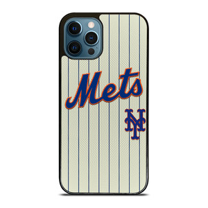 NEW YORK METS LOGO JERSEY iPhone 12 Pro Max Case Cover