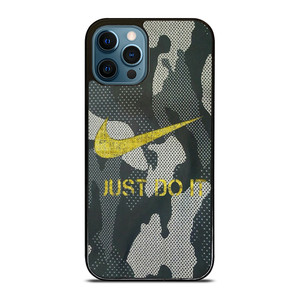 NIKE JUST DO IT CAMO iPhone 12 Pro Max Case Cover