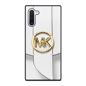 MICHAEL KORS LOGO MK WHITE HAND BAG EMBLEM Samsung Galaxy Note 10 Case Cover