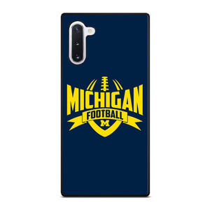 MICHIGAN WOLVERINES LOGO COLLEGE FOOTBALL TEAM Samsung Galaxy Note 10 Case Cover