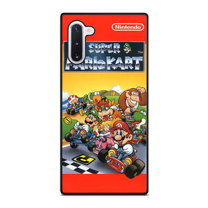 SUPER MARIO KART BROSS GAMES NINTENDO POSTER Samsung Galaxy Note 10 Case Cover