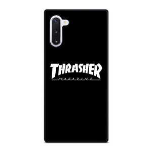 THRASHER SKATEBOARD MAGAZINE BLACK Samsung Galaxy Note 10 Case Cover THRASHER SKATEBOARD MAGAZINE BLACK Samsung Galaxy Note 10 Case Cover