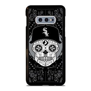 CHICAGO WHITE SOX LOGO SKULL ART Samsung Galaxy S10e Case Cover