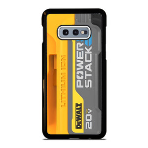 DEWALT LOGO LITHIUM ION BATTERY 20 V ICON Samsung Galaxy S10e Case Cover DEWALT LOGO LITHIUM ION BATTERY 20 V ICON Samsung Galaxy S10e Case Cover