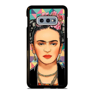 FRIDA KAHLO FACE COLORFUL ART Samsung Galaxy S10e Case Cover