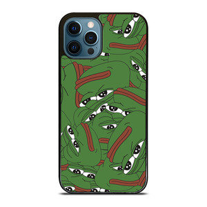 PEPE THE SMUG FROG COLLAGE iPhone 12 Pro Max Case Cover