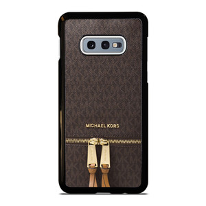 MICHAEL KORS MK LOGO BACKPACK BROWN BAG Samsung Galaxy S10e Case Cover