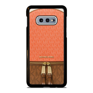 MICHAEL KORS MK LOGO BACKPACK ORANGE BAG Samsung Galaxy S10e Case Cover