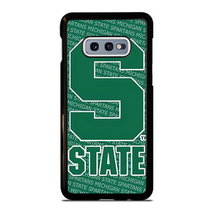 MICHIGAN STATE SPARTANS LOGO FOOTBALL EMBLEM Samsung Galaxy S10e Case Cover