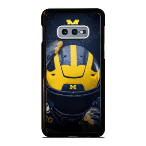 MICHIGAN WOLVERINES HELMET COLLEGE FOOTBALL TEAM Samsung Galaxy S10e Case Cover