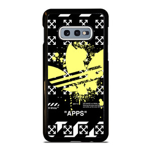 OFF WHITE X ADIDAS YELLOW Samsung Galaxy S10e Case Cover