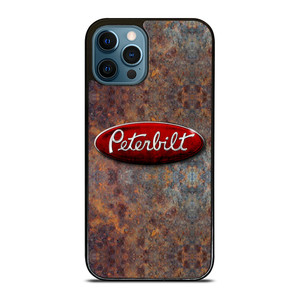 PETERBILT TRUCK RUSTY METAL LOGO iPhone 12 Pro Max Case Cover