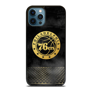 PHILADELPHIA 76ERS GOLD LOGO iPhone 12 Pro Max Case Cover