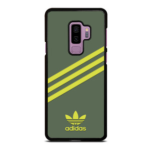 ADIDAS ORIGINALS STRIPES GREEN YELLOW Samsung Galaxy S9 Plus Case Cover