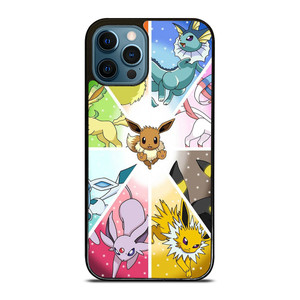 POKEMON ALL EEVEE iPhone 12 Pro Max Case Cover