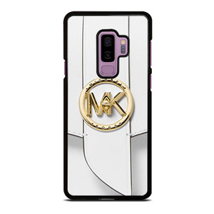 MICHAEL KORS LOGO MK WHITE HAND BAG EMBLEM Samsung Galaxy S9 Plus Case Cover