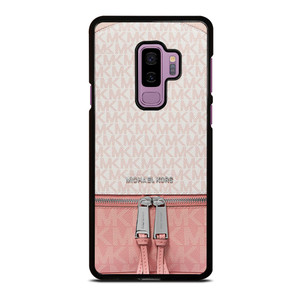 MICHAEL KORS MK LOGO BACKPACK PINK BAG Samsung Galaxy S9 Plus Case Cover