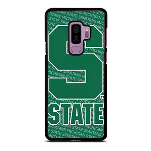 MICHIGAN STATE SPARTANS LOGO FOOTBALL EMBLEM Samsung Galaxy S9 Plus Case Cover