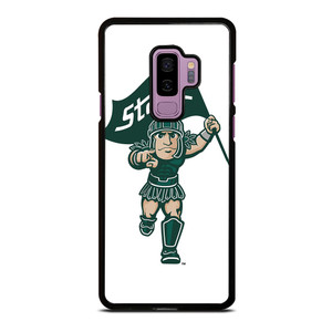 MICHIGAN STATE SPARTANS LOGO FOOTBALL MASCOT Samsung Galaxy S9 Plus Case Cover