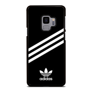 ADIDAS ORIGINALS STRIPES BLACK WHITE Samsung Galaxy S9 Case Cover