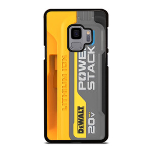 DEWALT LOGO LITHIUM ION BATTERY 20 V ICON Samsung Galaxy S9 Case Cover DEWALT LOGO LITHIUM ION BATTERY 20 V ICON Samsung Galaxy S9 Case Cover
