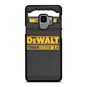 DEWALT LOGO TOUGH SYSTEM ICON Samsung Galaxy S9 Case Cover DEWALT LOGO TOUGH SYSTEM ICON Samsung Galaxy S9 Case Cover