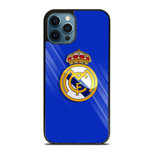 REAL MADRID LOGO BLUE iPhone 12 Pro Max Case Cover REAL MADRID LOGO BLUE iPhone 12 Pro Max Case Cover