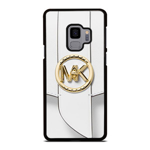 MICHAEL KORS LOGO MK WHITE HAND BAG EMBLEM Samsung Galaxy S9 Case Cover