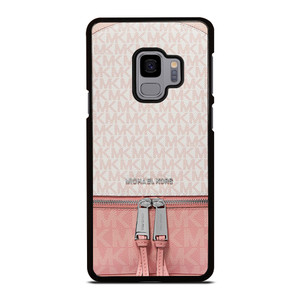 MICHAEL KORS MK LOGO BACKPACK PINK BAG Samsung Galaxy S9 Case Cover