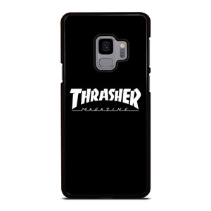 THRASHER SKATEBOARD MAGAZINE BLACK Samsung Galaxy S9 Case Cover