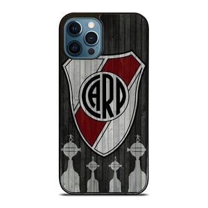 RIVER PLATE EL MAS GRANDE WOODEN LOGO iPhone 12 Pro Max Case Cover